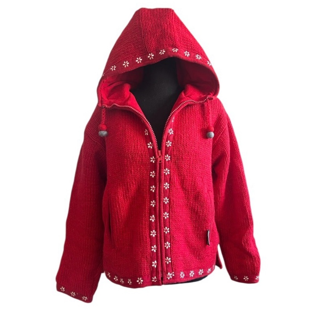 NWT — VINTAGE LAUNDROMAT RED WOOL JACKET♥️